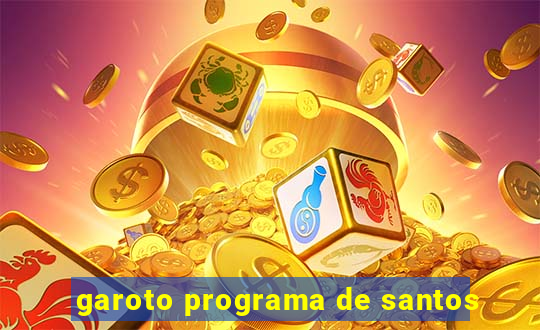 garoto programa de santos